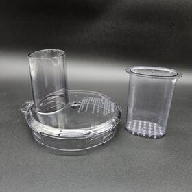 Cfp-800wbc Cuisinart Fp-8p Pusher Work Bowl Cover Lid Replacement Part Genuine