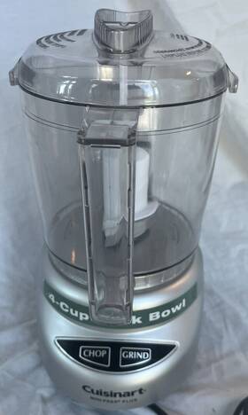 Cgc4pc5 Cuisinart Food Processor Mini Prep Plus 4 Cup Work Bowl