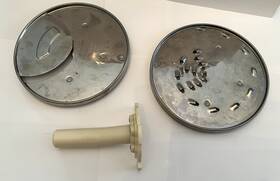 Dlc-10 Cuisinart Classic Dls-10 7 Cup Food Processor Parts Blades Disc Stem Lot