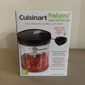 Ctg-00-pch4bl Cuisinart Prepexpress Manual Food Processor