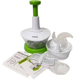 Ctg-00-rd Cuisinart Prepexpress Plus Set Manual Food Processor In Green New