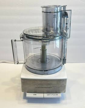 Dfp-14bon Cuisinart Vintage Food Processor Model Type 33 White - All Parts Go