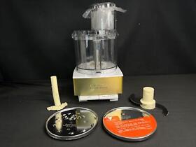 Dfp-14wgy Cuisinart 14-cup Custom Food Processor White Gold New