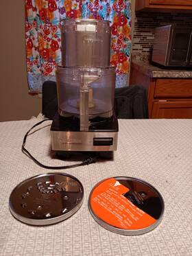 Dfp-78c Cuisinart 7 Cup Food Processor Model Tested Works Great