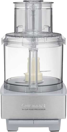 Dfp14cgry Cuisinart Custom 14 Cup Food Processor Grey Stainless Pulse Control