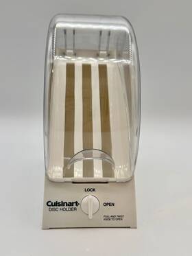 Dh-4c Cuisinart 3 Safety Disc Blade Holder Container Only Read