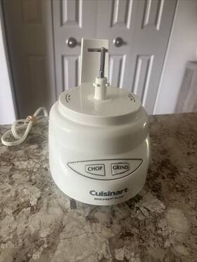 Dlc-2a Cuisinart Dl-2ac 3 Cup Mini Prep Plus Food Processor White Base Only Tested Read