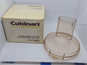 Dlc-004a Cuisinart Amber Work Bowl Cover With Standard Feed Tube Replacement Part