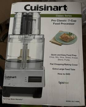 Dlc-10sbc Cuisinart Pro Classic 7-cup Food Processor Model