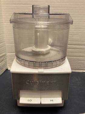 Dlc-1sswtx Cuisinart Mini-prep 2 Speed Processor Rev. Blade Mod. Working