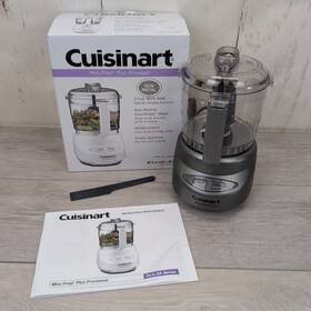 Dlc-2agmt Cuisinart Dlc-2 Mini-prep Plus Food Processor Gun Metal New Open Box