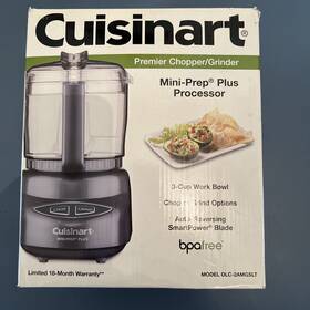 Dlc-2amgstlt Cuisinart Dlc-2amgslt 3 Cups Mini-prep Plus Food Processor Bpafree