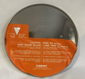Dlc-344ch Cuisinart Dlc-x Food Processor 4mm Slicing Disc Blade New