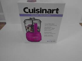 Dlc-4amgt Cuisinart Bright Pink Mini-prep Plus 3-cup Food Processor New In Box
