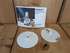 Dlc-510tx Cuisinart Dlc-522tx Little Pro Plus Food Processor Manual And 2 Discs