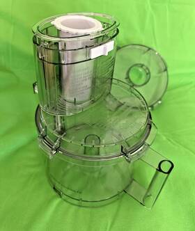 Dlc-877bxgt1 Cuisinart Food Processor Work Bowl Cover Sleeve Pusher Flat Top