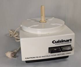 Dlc-8f Cuisinart Dlc-f8 Food Processor Base Only 450w Works Well See Video