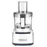 Fp-8p1 Cuisinart Food Processor 8-cup 3-speed Mess-free Stainless Steel In White