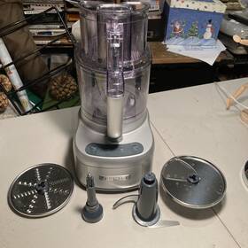 Fp-11sv Cuisinart K1 Elemental Fp 11-cup Food Processor Silver. New No Box
