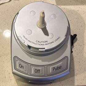 Fp-24bcpc Cuisinart Elite 12-cup Food Processor Base Die Cast Replacement Only