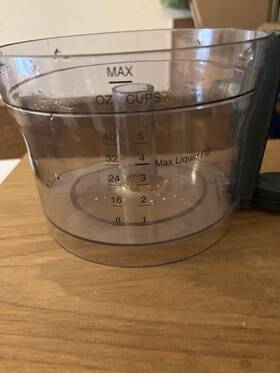 Fp-8gmb Cuisinart Fp-8 8-cup Food Processor Work Bowl Clear No Cracks