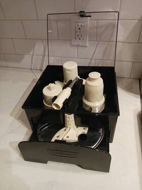 Fp16-14bksc Cuisinart Replacement Blades Food Processor Case Slicing Chop Dough