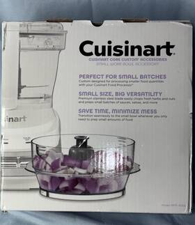 Mfp-wb4 Cuisinart Core Elements 4-cup Work Bowl With S-blade For Fp-110 And Fp-130 New