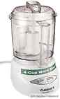Cuisinart White Plus Food Chop Work Grind But Blade Plastic Edge Button Pressing Can Bowl 086279028389