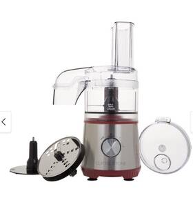 10211rd Curtis Stone Burgundy Mini Food Processor Model Open Box -never Used New