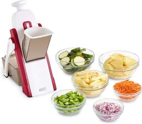 Gz-k50008-crnb-n Dash Safe Slice Mandoline Slicer Dicer For Vegetables With Thickness Adjuster