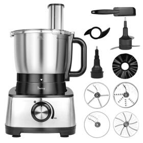 Davivy 617256327975 Food Processor 13 Cup Stainless Steel Bowl 7 Blades With 9 Fun