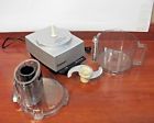 Dlc-11 Cuisinart Tx Pro Custom Cup Food Processor Gray Black Euc