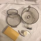 Dlc-505gtxt Cuisinart Little Pro Plus Food Processor Work Bowl Lid Pusher