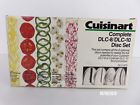 Dlc-8-dlc-10 Dlc-70 Cuisinart Pc Food Processor Complete Disc Set In Original Box