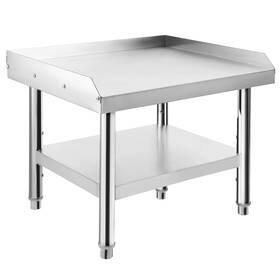 Q1ihshehygdpkla9trb25wzkpyq1g Ecoexplorer Stainless Steel Equipment Grill Stand Table 24 Inch X28 X24 1000 Lbs Top Shel