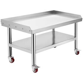 Sebs416val2ryou2uz-fialxvbe Ecoexplorer Stainless Steel Equipment Grill Stand Table 36 Inch X30 X24 1000 Lbs Top Shel