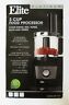Efp-7119 Elite Platinum Cup Food Processor Black New