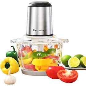Gj120g4 Elechomes High Capacity 8-cup Food Processor And Vegetable Chopper