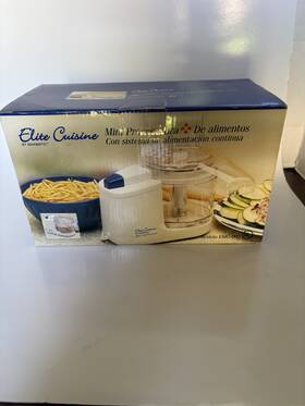 Emg-002 Elite Cuisine Mini Food Processor Model Cup Of Good Chopper Brand New