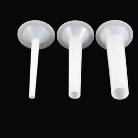 Kbd0890 Esowemsn A Set Of 3pcs Plastic Sausage Stuffing Tubes Manual Stuffer White