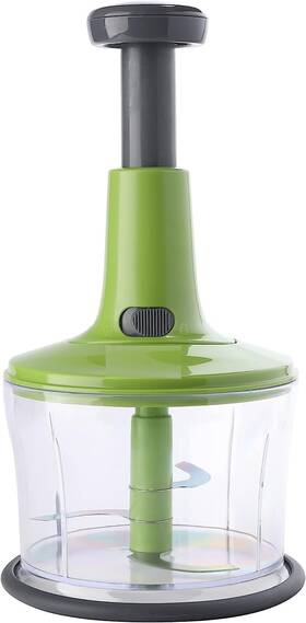 F C Fancy Creation 133720155109 500ml Manual Food Processor - Vegetable Chopper With Bpa Free Easy Clean Cont