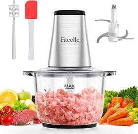 Facelle Cp-4403 Food Processor Meat Grinder 8-cup Chopper Electric Vegetable Chopp