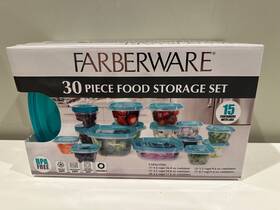 Fg30624 Farberware 6112530 30pc Food Storage Set Model# Brand New Sealed
