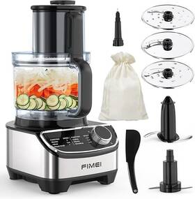 Hgm-411 Fimei Food Processor - Processors Best Rated 2023 Versatile Blades For Slicing