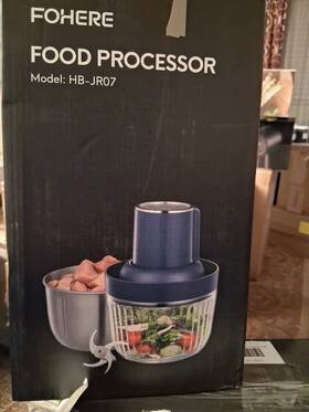 Hb-jr07 Fohere Food Processor Model