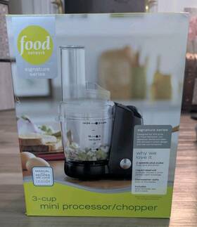 Food Network 040094704033 Mini Processor/chopper