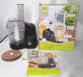 70403 Food Network 3 Cup Mini Processor Chopper Works Great Used Once