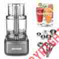 Fp11gmk1 Cuisinart Elemental 11 Cup Food Processor Smoothies Bible And Measuring 636156009187