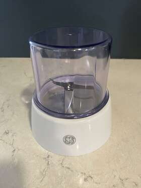 168944 Ge New General Electric Blender Model Chopper Attachment With Blade/lid