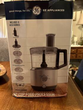 G8p1aassp1ss Ge 12 Cup Food Processor